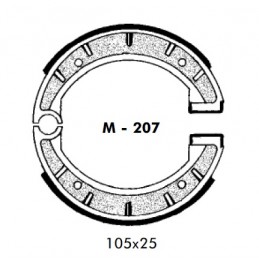 Zapatas Freno Derbi...